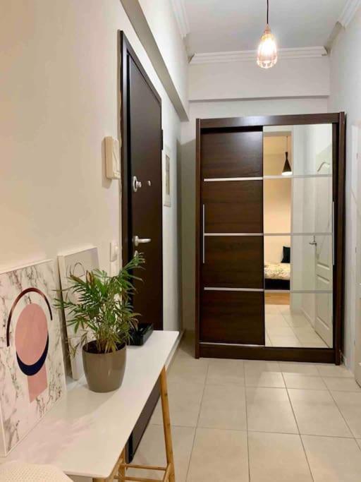 Kato Patisia Studio With Balcony Atenas Exterior foto